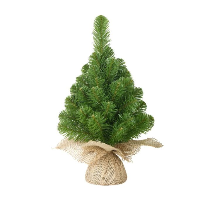 Weihnachtsbaum Norton mit Sackleinen grün 60 cm - Black Box Weihnachtsbaum Norton mit Sackleinen grün 60 cm - Black Box