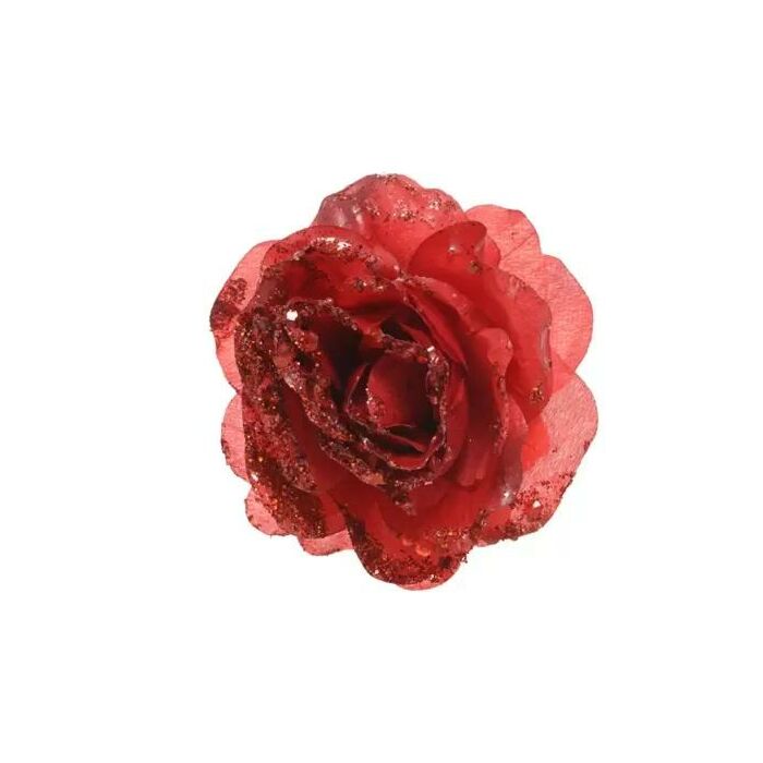 Rose rot auf Klipp Ø 14 cm