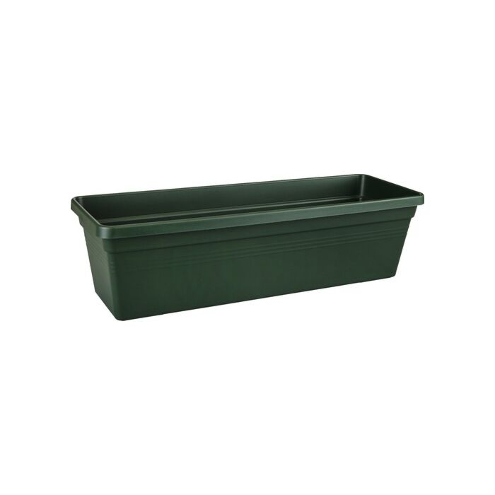 Elho Green Basics Balkonkasten Pflanzgefäß Blattgrün L 16,5 cm