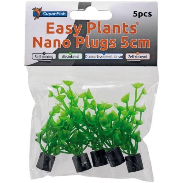 Superfish Easy Pflanzen nano plug 5 cm/5 Stück