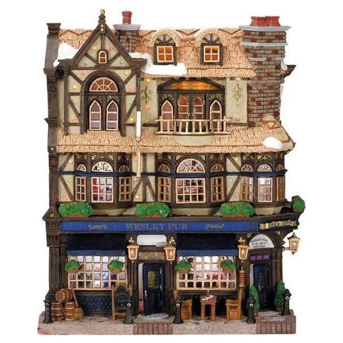 LEMAX WESLEY PUB, BATTERY-OPERATED (4.5V) LEMAX WESLEY PUB, BATTERY-OPERATED (4.5V)