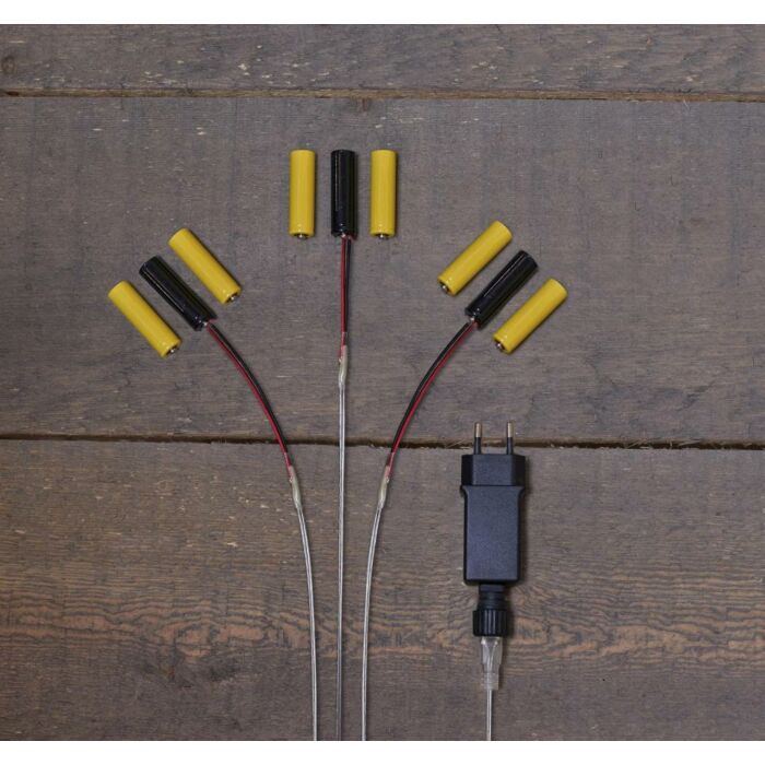 Transformator 4,5 V 3xAAA-Kabel 400 cm Transformator 4,5 V 3xAAA-Kabel 400 cm