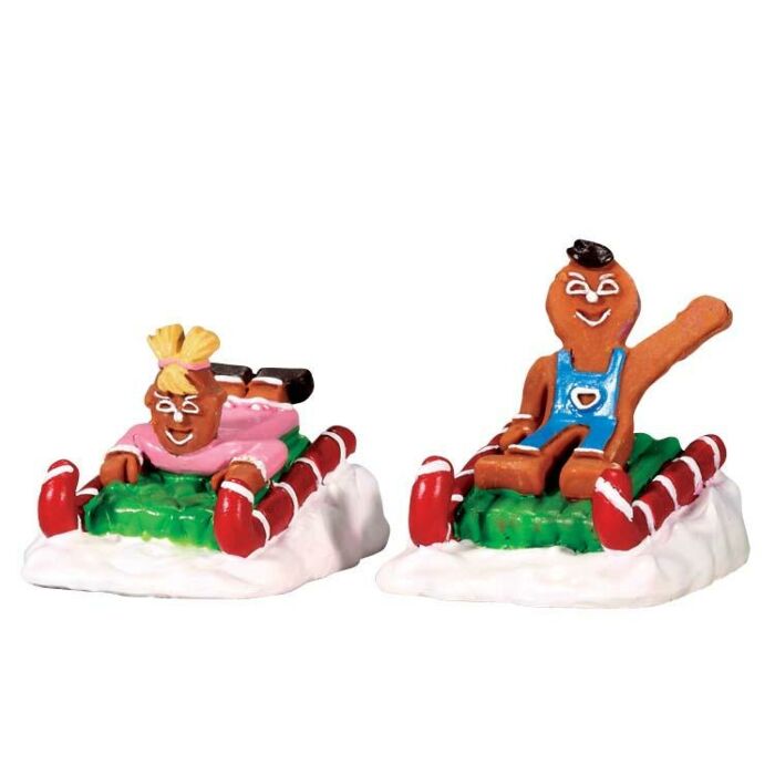 Lemax Sweet Sledding, Set mit 2 Lemax Sweet Sledding, Set mit 2