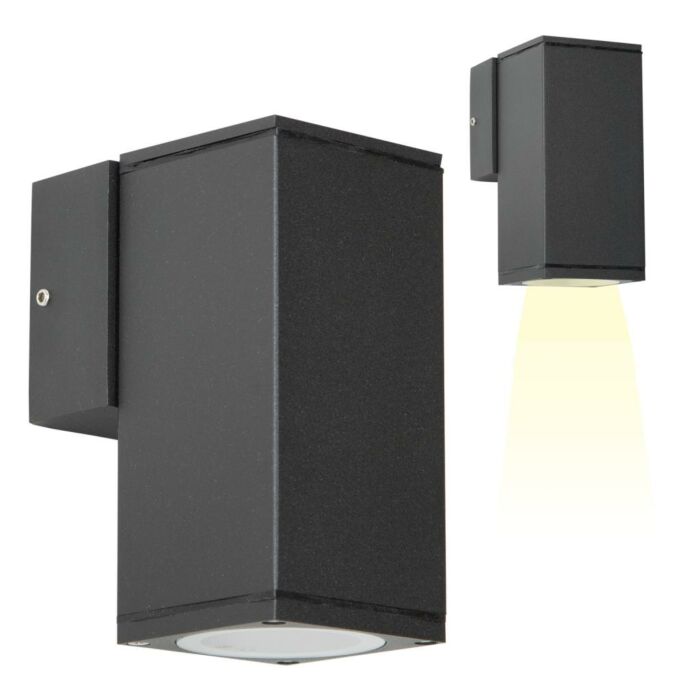 Outdoor-Lampe Kelvin nach unten schwarz Outdoor-Lampe Kelvin nach unten schwarz