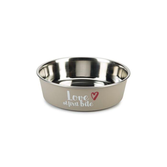 Futternapf Hund First Bite grau Ø21 cm – Beeztees