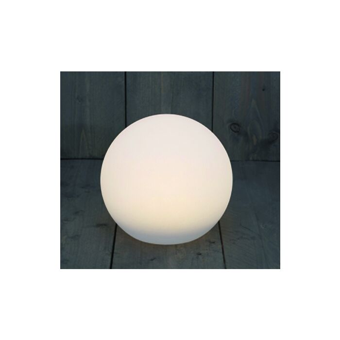 Solarkugel Weiß d30cm