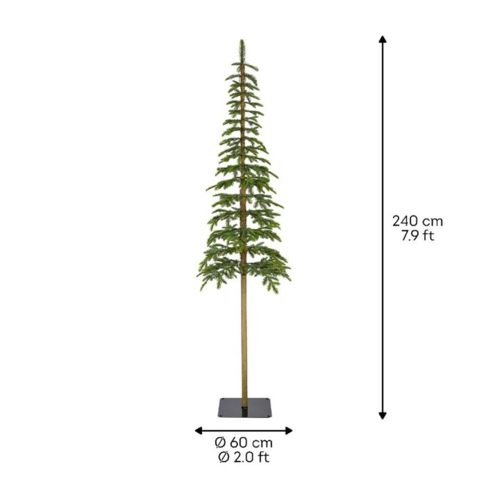 Knstlicher Weihnachtsbaum Alpengrn 240 cm