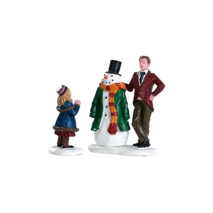 Lemax Dad's Snowman, Set mit 2 Lemax Dad's Snowman, Set mit 2