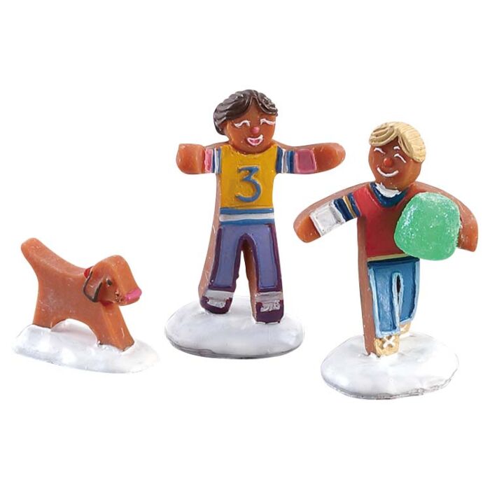 Lemax Gumdrop Football, Set mit 3