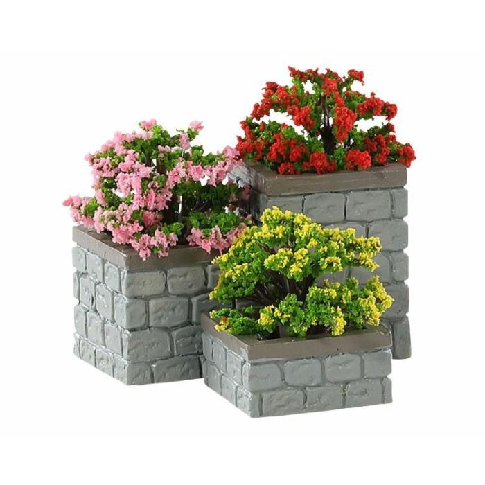 Lemax Flower Bed Boxes, Set mit 3 Lemax Flower Bed Boxes, Set mit 3