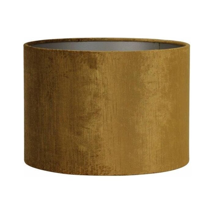 LIGHT & LIVING Lampenschirm Zylinder Edelstein d20h15cm Gold LIGHT & LIVING Lampenschirm Zylinder Edelstein d20h15cm Gold