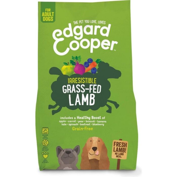 Hund ADULT frisches Gras Lamm Apfel, Karotten, rote Rüben &amp; Heidelbeere 2,5kg