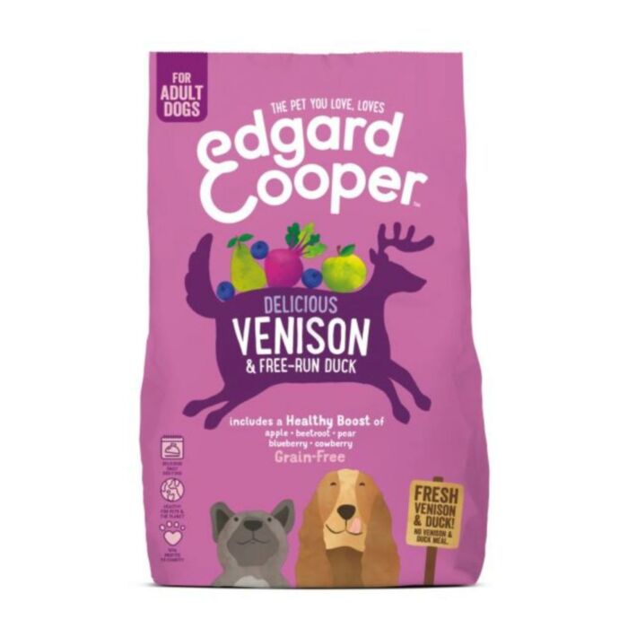 Edgard&Cooper Delicious Venison Adult Reh, Ente, Apfel Edgard&Cooper Delicious Venison Adult Reh, Ente, Apfel