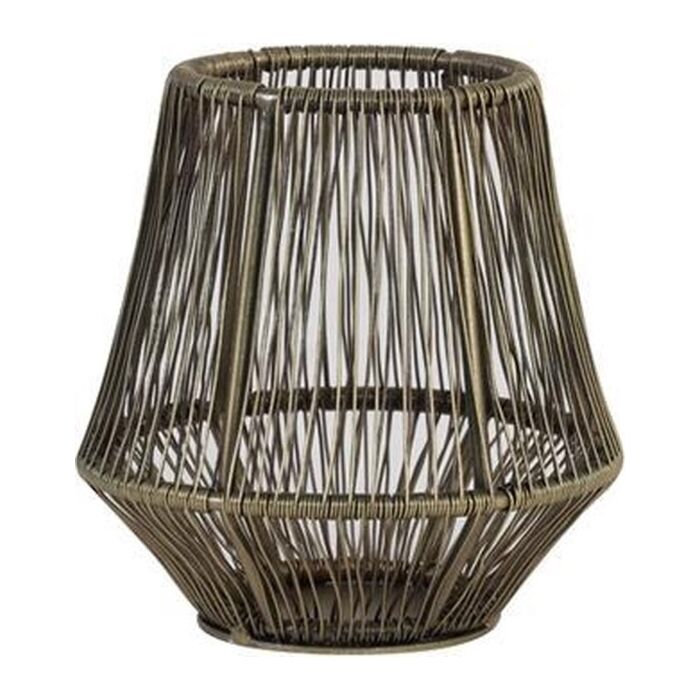 LIGHT & LIVING Teelichthalter vitu Ø 12 cm Bronze LIGHT & LIVING Teelichthalter vitu Ø 12 cm Bronze