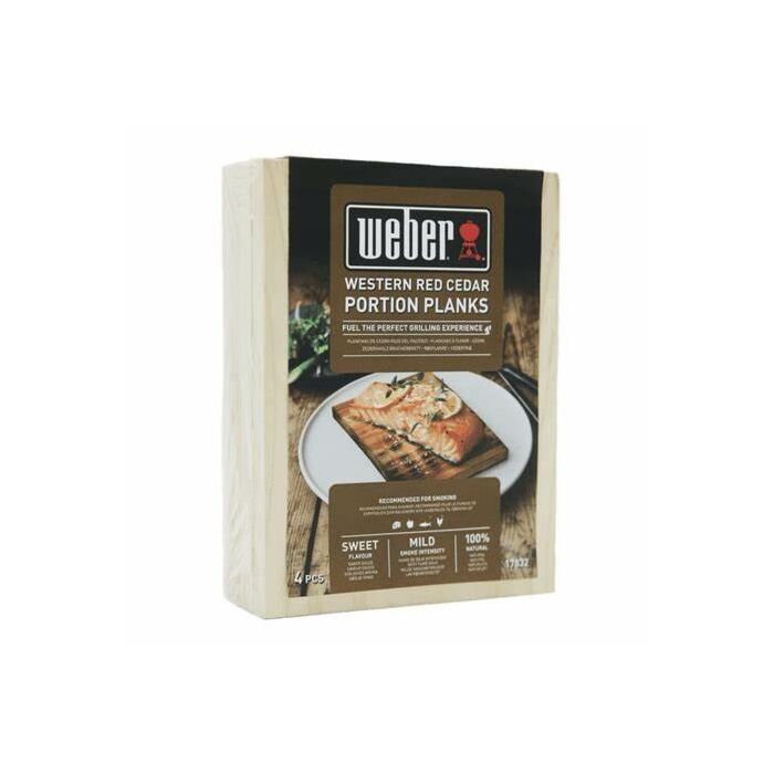 Weber Räucherbretter aus Zedernholz 4 Stück