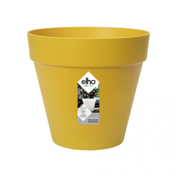Elho Loft urban rund 20 cm ocher Elho Loft urban rund 20 cm ocher