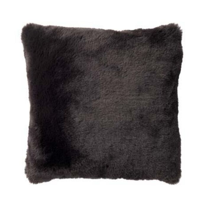 Kussen zaya l45b45cm zwart