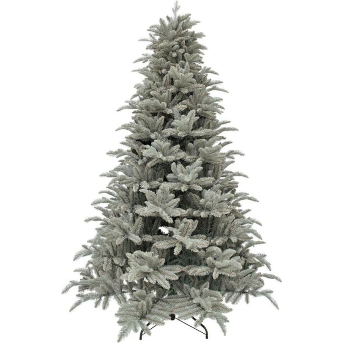 Kunstkerstboom Hallarin zilver grijs 215 cm - TRIUMPH TREE