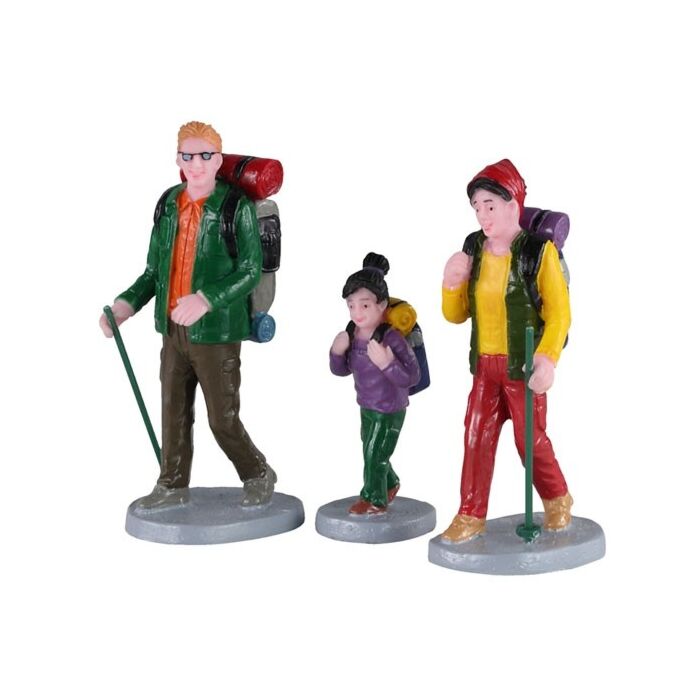 Lemax Family Trek, Set mit 3 Lemax Family Trek, Set mit 3