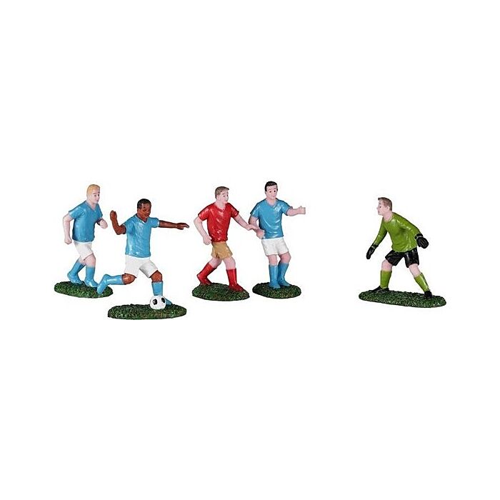 Lemax Soccer Practice, Set mit 5