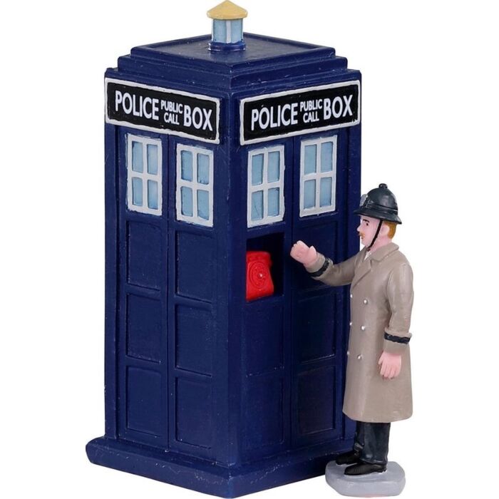 Lemax Police Call Box, Set mit 2 Lemax Police Call Box, Set mit 2