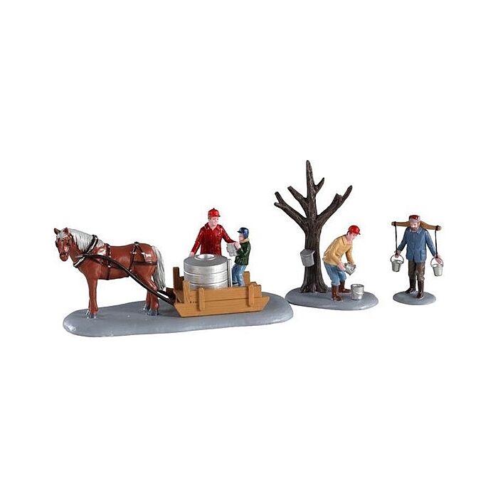 Lemax Maple Syrup Season, Set mit 3 Lemax Maple Syrup Season, Set mit 3
