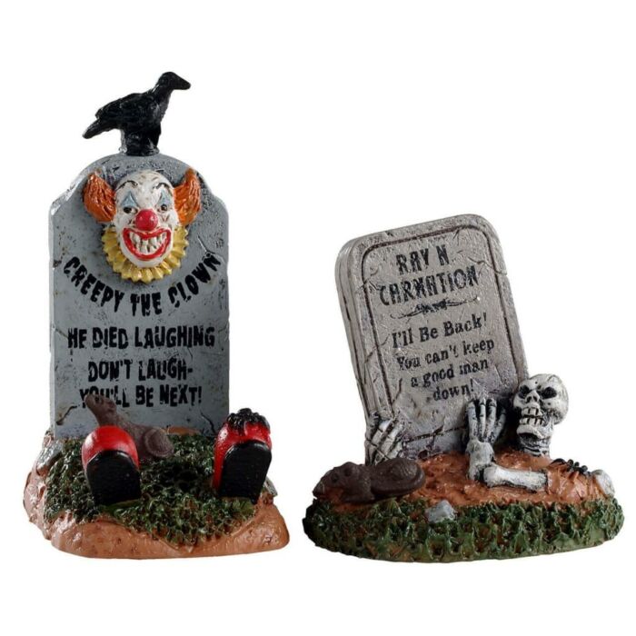 Lemax Crazy Headstones, Set mit 2
