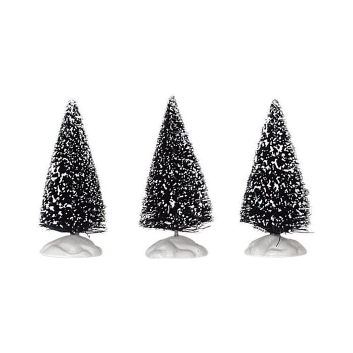 LEMAX BRISTLE TREE, SET VAN 3, MINI