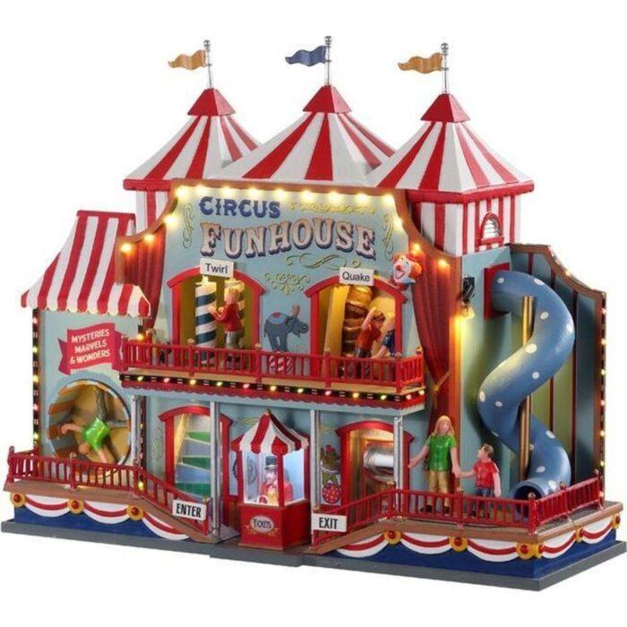 Lemax Circus Funhouse, met 4.5V Adapter
