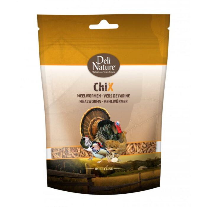DELI NATURE Chix Mehlwürmer 200g DELI NATURE Chix Mehlwürmer 200g