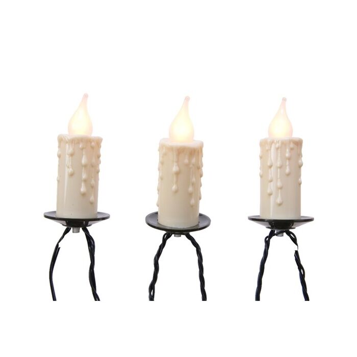 Lumineo LED Kerzenbeleuchtung große Kerzen