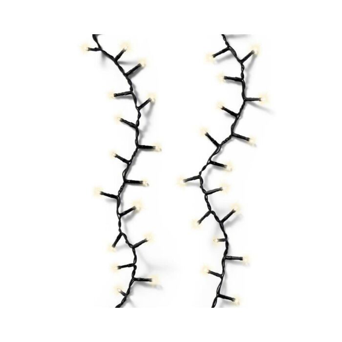 Weihnachtsbeleuchtung 600 LED Durawise Cluster-Lichter 8 Funktionen Funkeleffekt auf Batterie 1490 cm - Lumineo Weihnachtsbeleuchtung 600 LED Durawise Cluster-Lichter 8 Funktionen Funkeleffekt auf Batterie 1490 cm - Lumineo