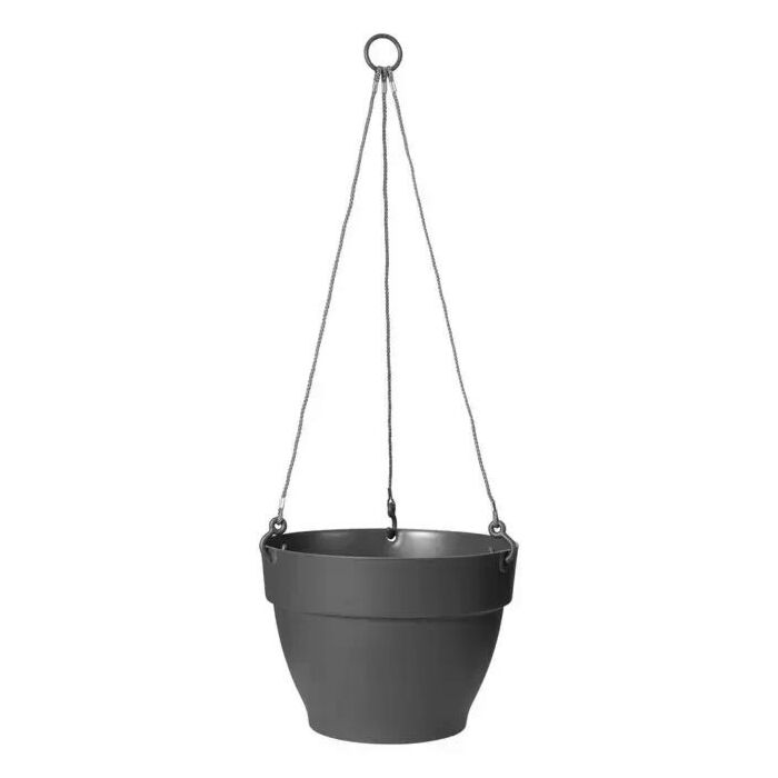 Hängetopf Vibia Campana Hangschale dunkelgrau  Ø 26 cm - Elho