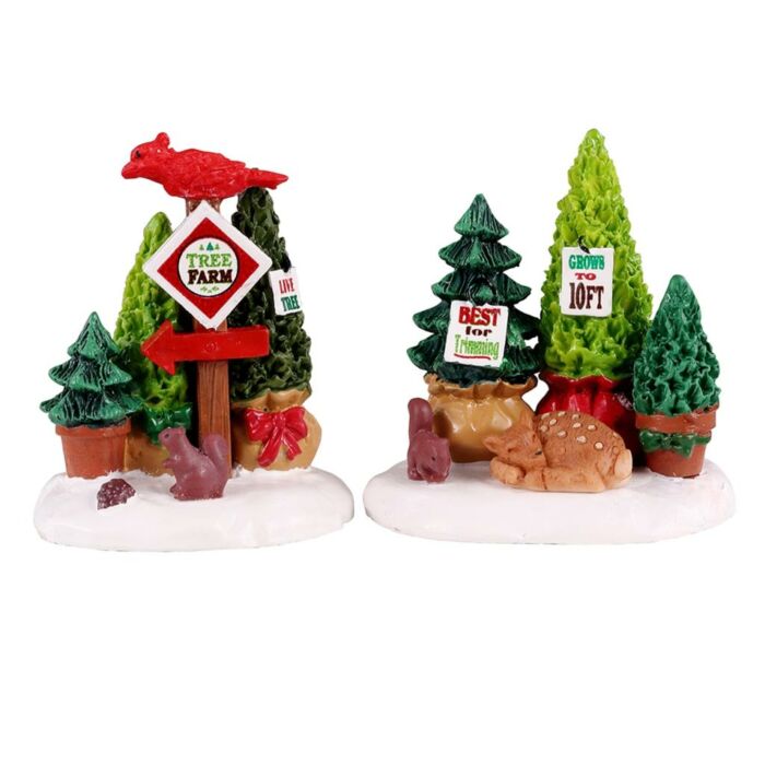 LEMAX TREE FARM DISPLAY, SATZ VON 2