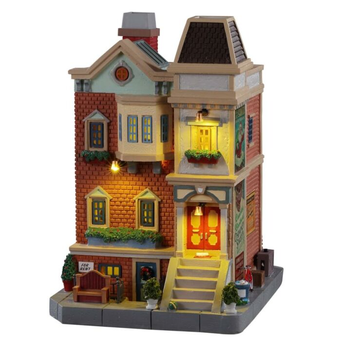 LEMAX WESTER ST. ROW HOUSE (SMOKING), MIT 4.5V ADAPTER