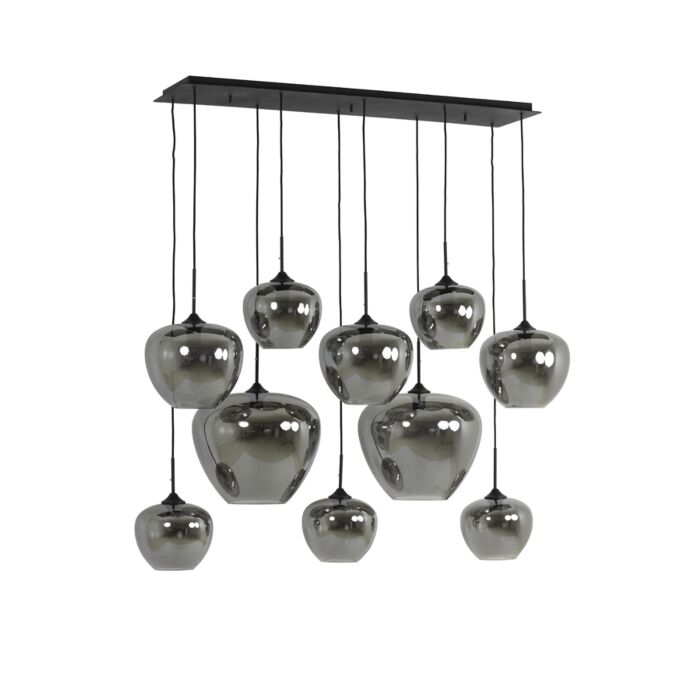 Hängelampe mayson l120b60h110cm Schwarz