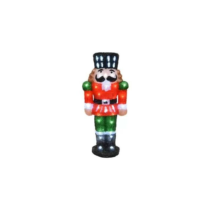LED nutcracker acryl steady outdoor LED nutcracker acryl steady outdoor
