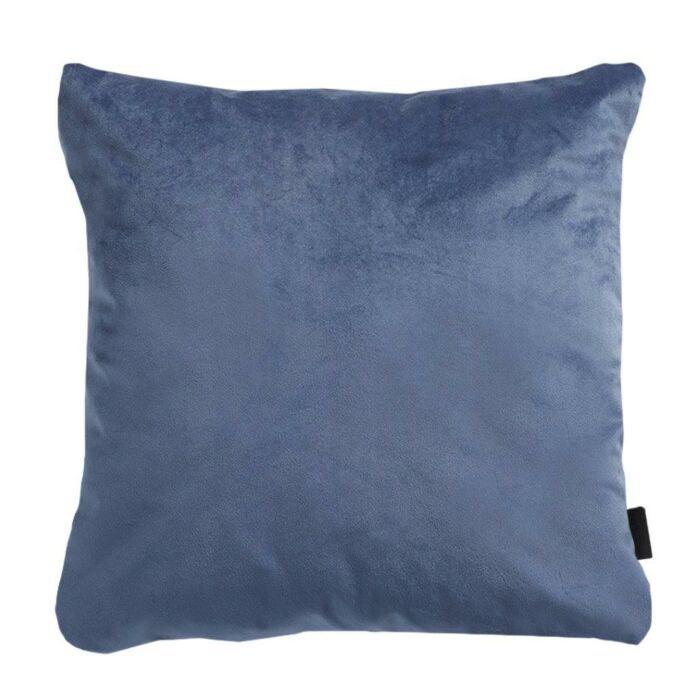 Dekokissen Samt dunkelblau 50 x 50 cm - Madison