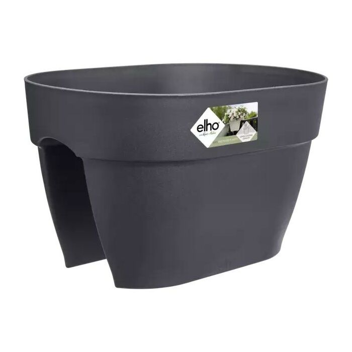 Balkonkasten Vibia Campana dunkelgrau Ø 40 cm - Elho