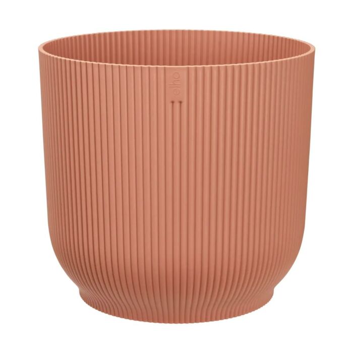 Blumentopf Vibes Fold rund mit Rollen rosa Ø 35 cm – Elho