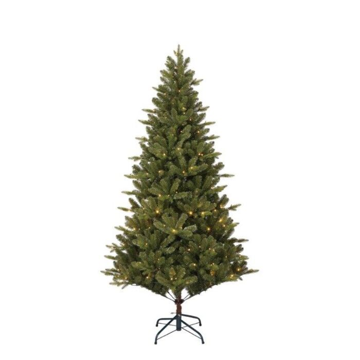 Kerstboom Elkins met led groen 215 cm - BLACK BOX Kerstboom Elkins met led groen 215 cm - BLACK BOX