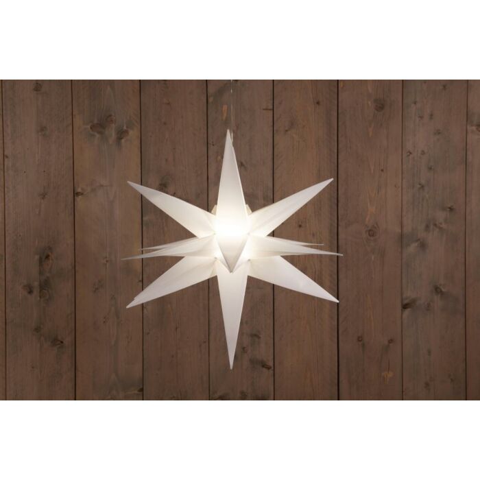 LED-Stern 3D weiß 60 cm LED-Stern 3D weiß 60 cm
