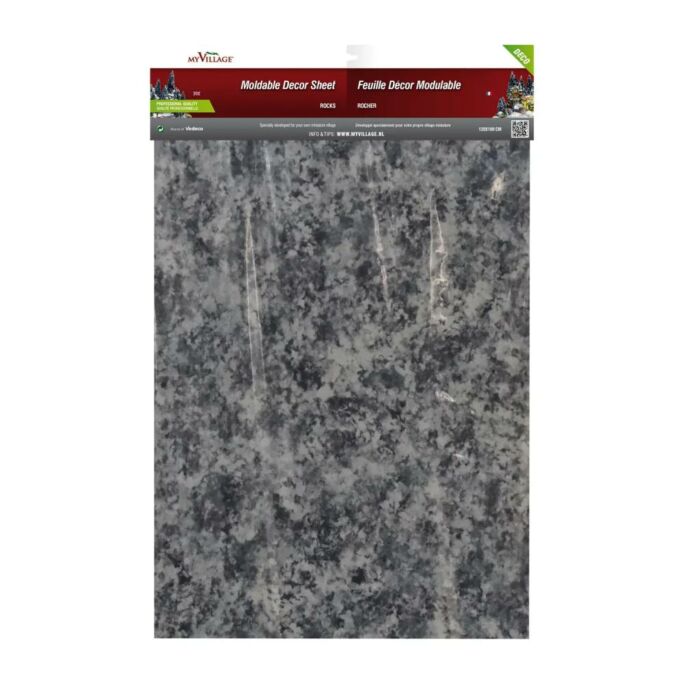 Formbare Steinplatte 100x60 cm - MY VILLAGE Formbare Steinplatte 100x60 cm - MY VILLAGE