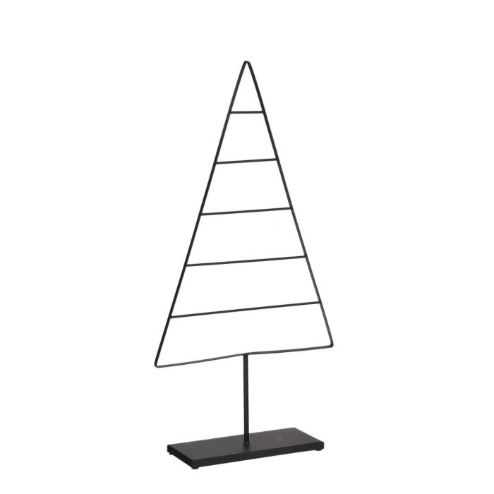  Tisch Standard Weihnachten schwarz 80 cm