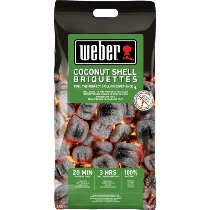 Weber Kokosbriketts 4 kg