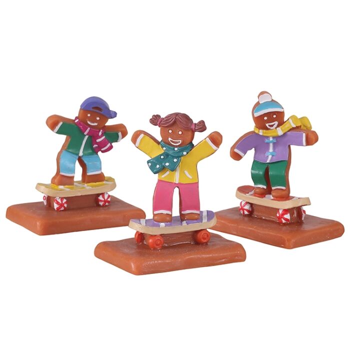 Lemax Cookie Boarding, Set mit 3