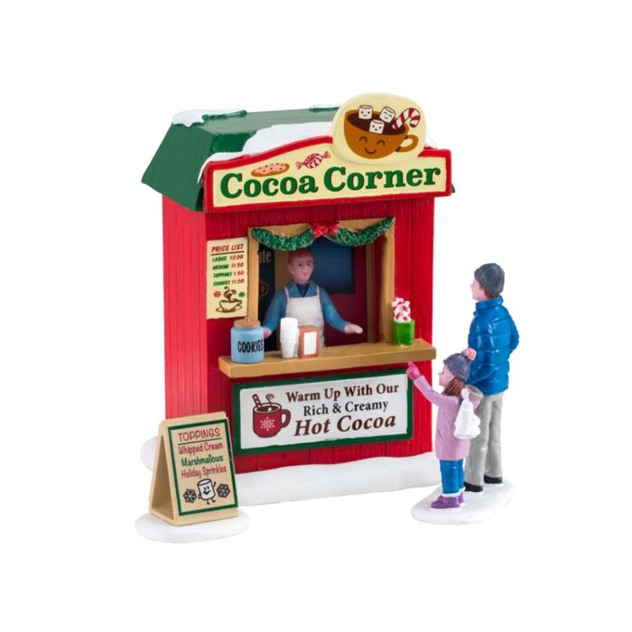 Lemax Cocoa Corner, Set mit 3 Lemax Cocoa Corner, Set mit 3