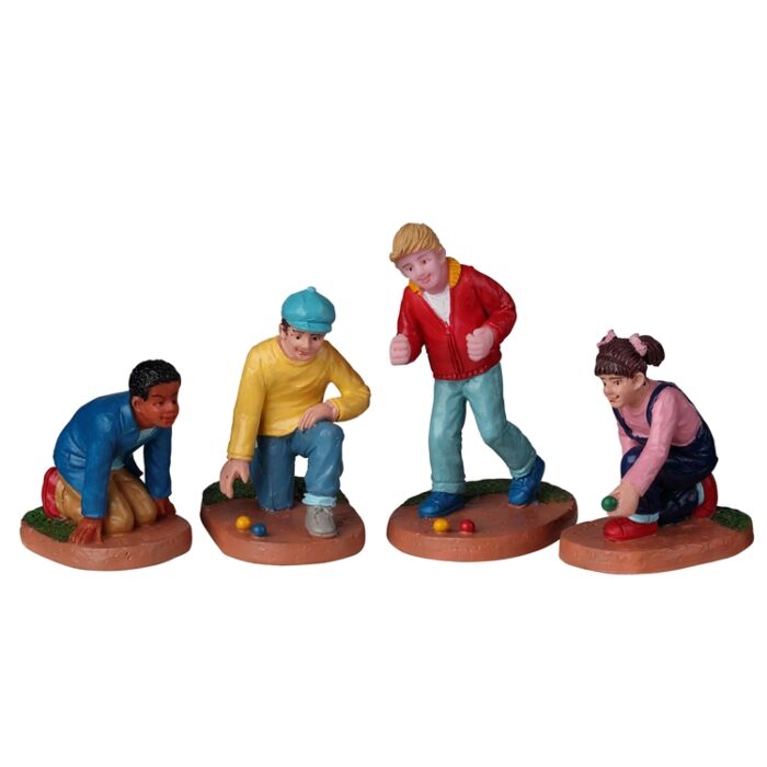Lemax Marbles Champ, Set mit 4
