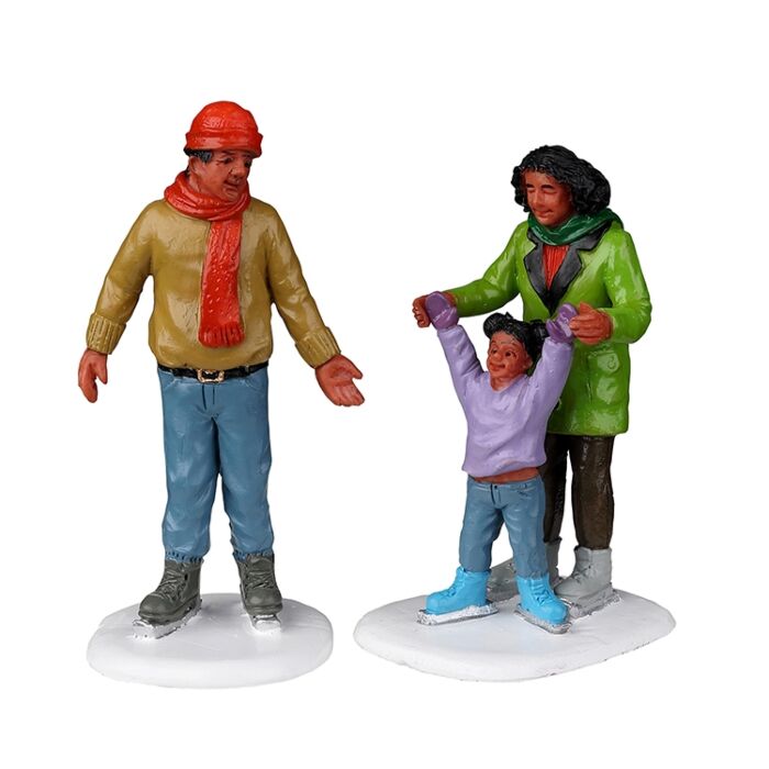 Lemax Family Ice Follies, Set mit 2 Lemax Family Ice Follies, Set mit 2