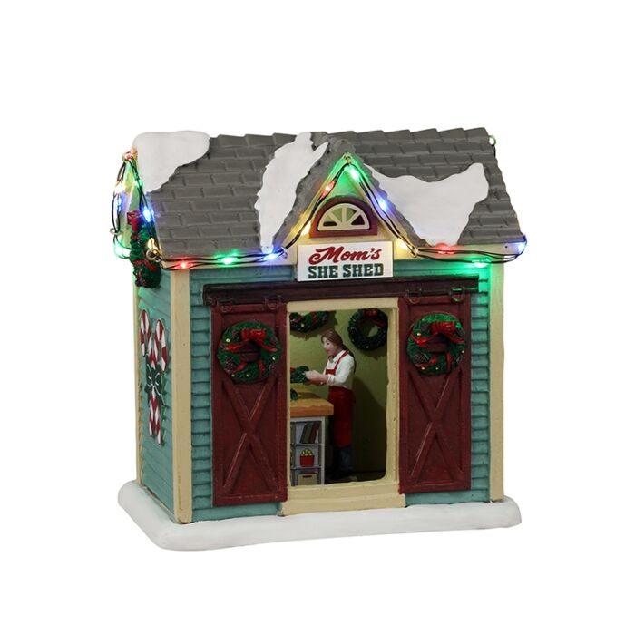 Lemax Mom'S She Shed, B/O (4.5V) Lemax Mom'S She Shed, B/O (4.5V)
